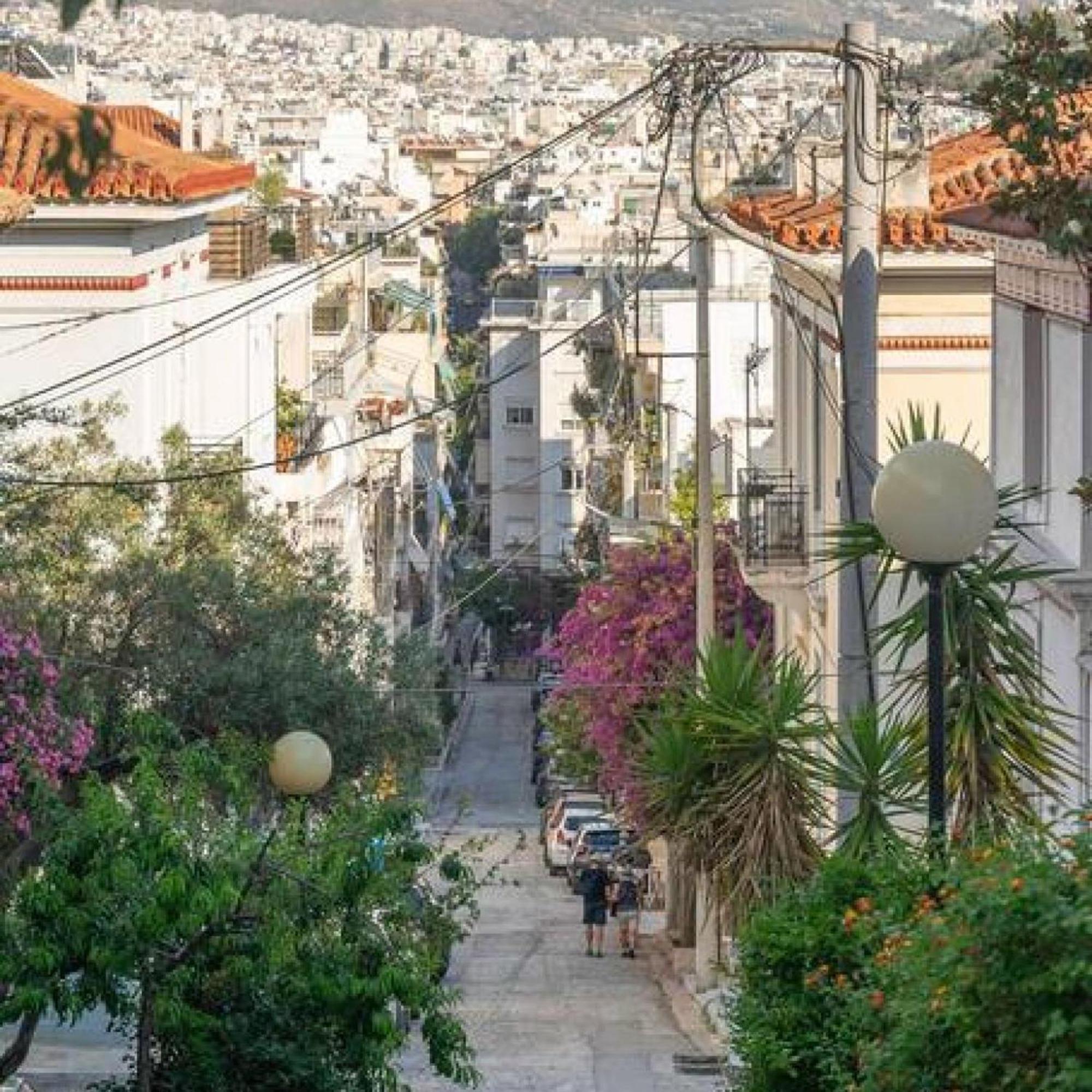 Penthouse - Amazing View In The Center Of Athens Apartment Exterior photo